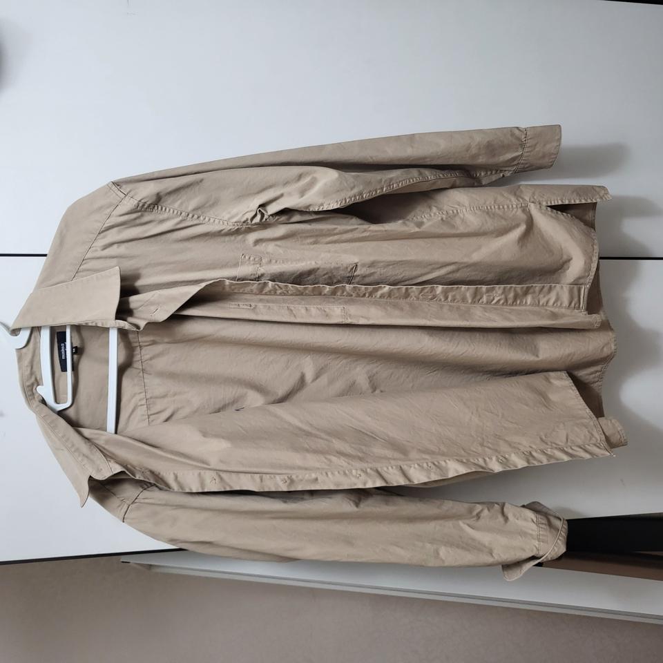 오버사이즈 베이지 셔츠 M [무신사 스탠다드] 6,000원