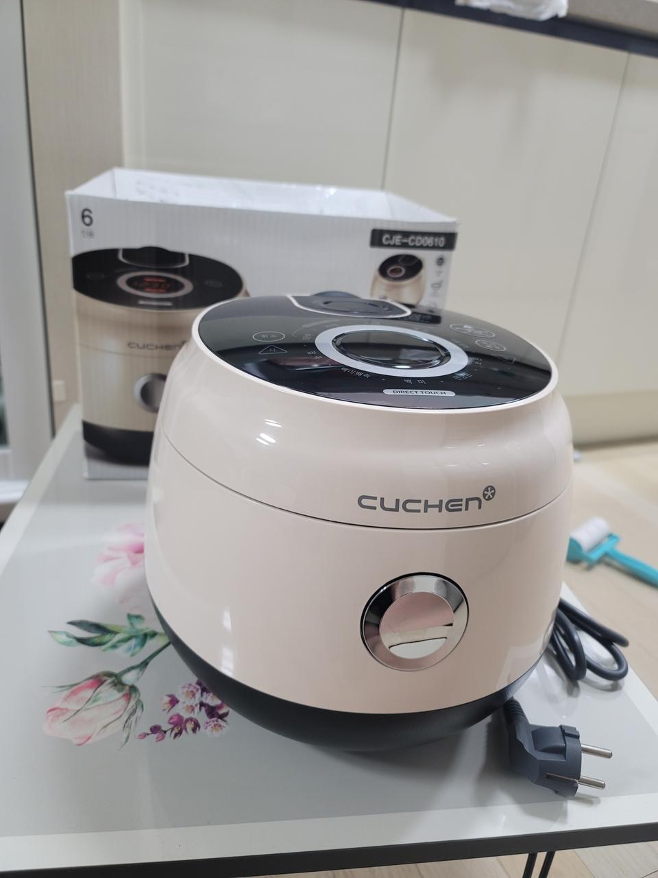 쿠첸6인용 전기보온밥솥