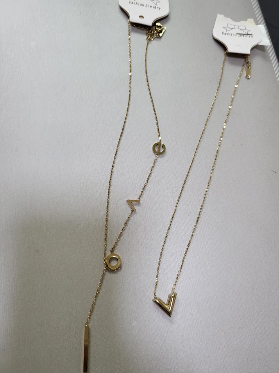 2개포함<새상품> 18k이온기범 써지컬 옐로우골드 목걸이