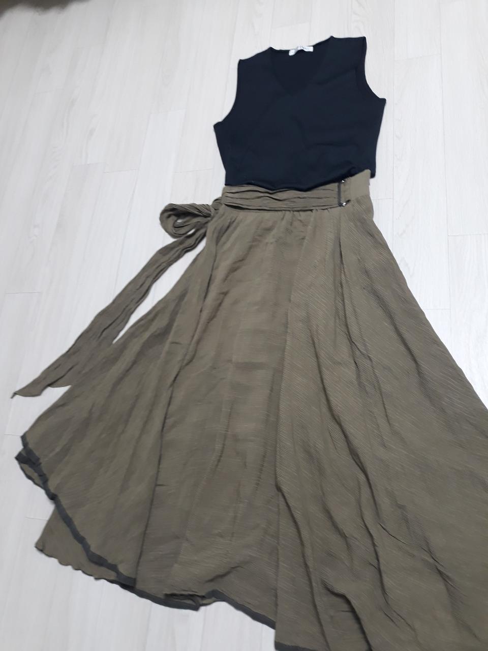 롱스커트 코디셋트