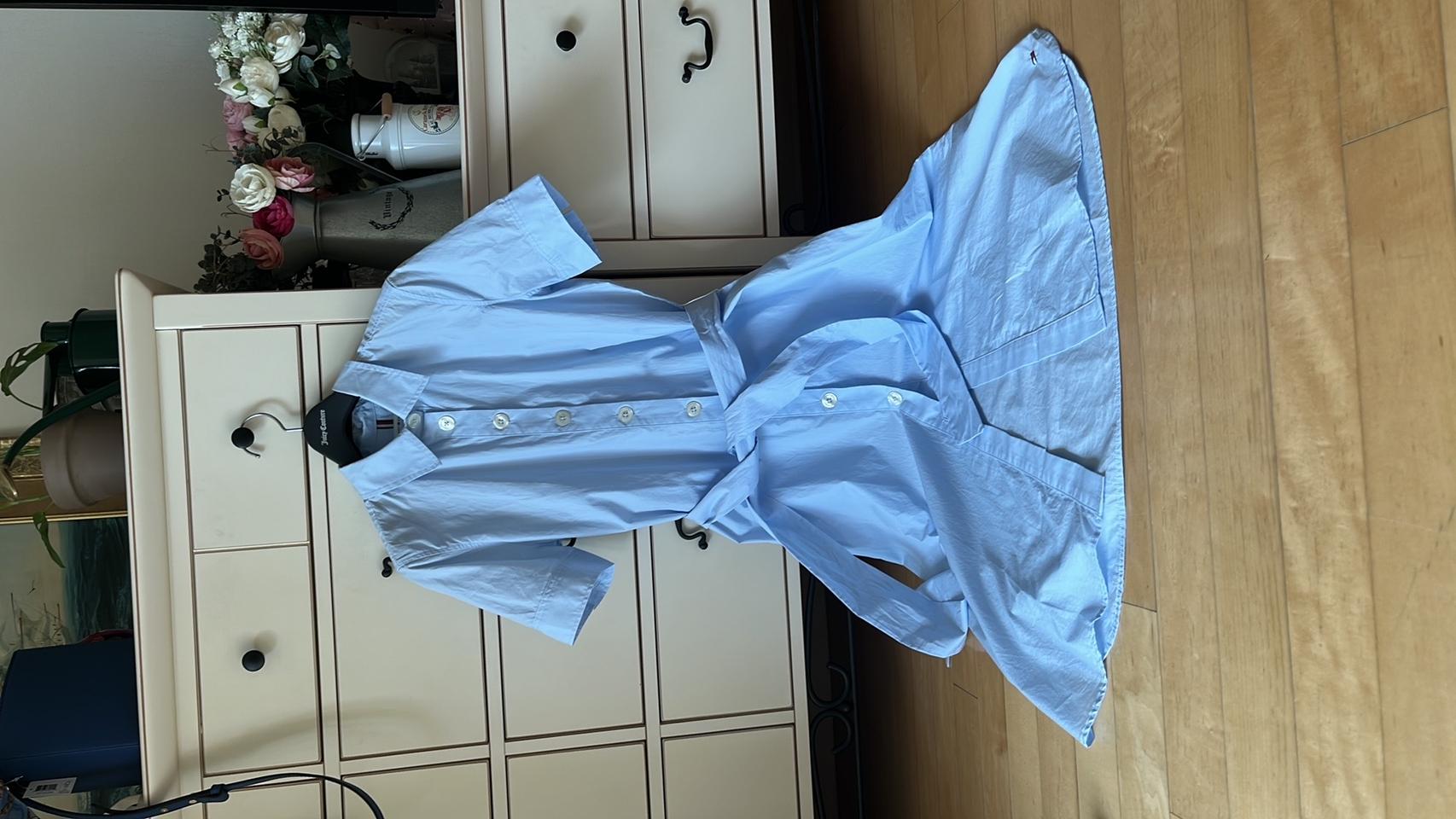 타미힐피거 미디셔츠원피스