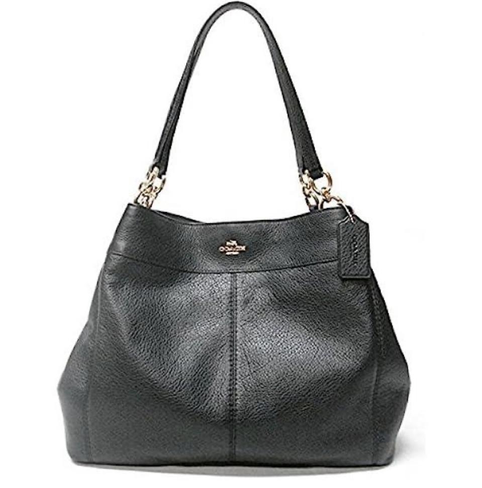 코치 블랙 호보백 숄더백