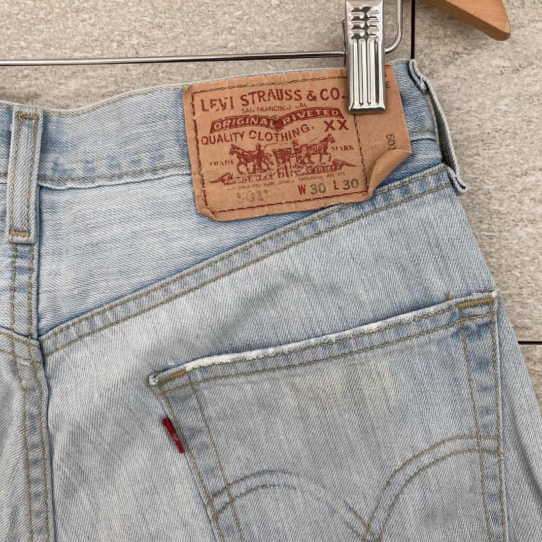 30 리바이스 501 00's 셀비지 데님팬츠