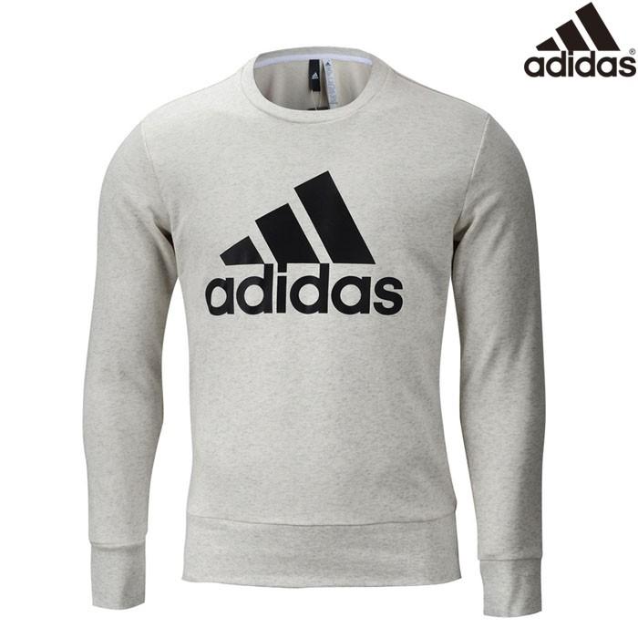 아디다스 에센셜 빅로고 맨투맨