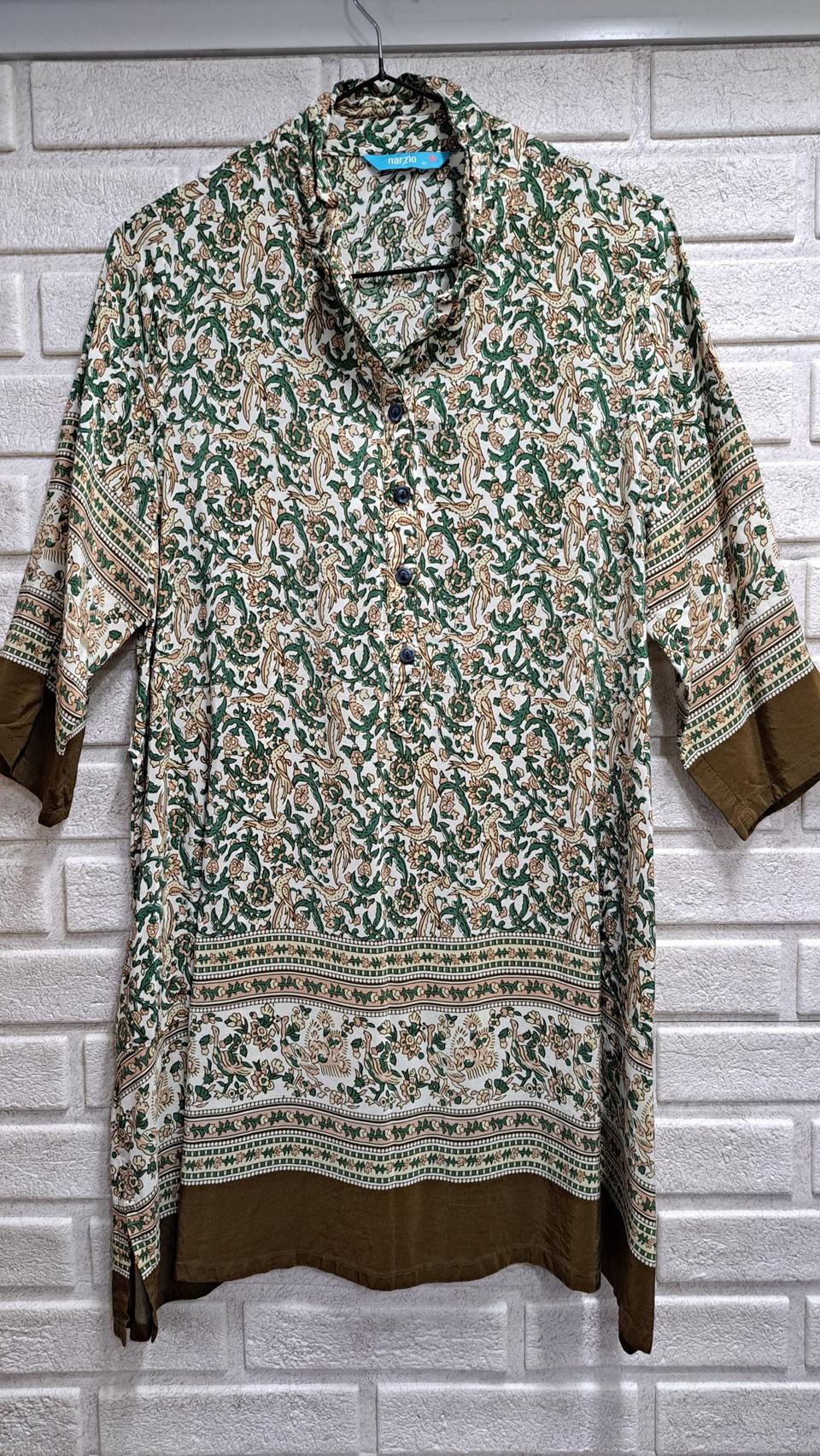 풍기인견 롱블라우스66새거