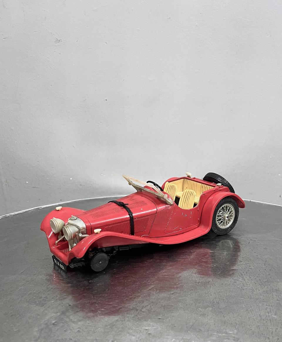 이태리 BBURAGO 브라고 브라고 재규어 올드카 장난감 완구 소품