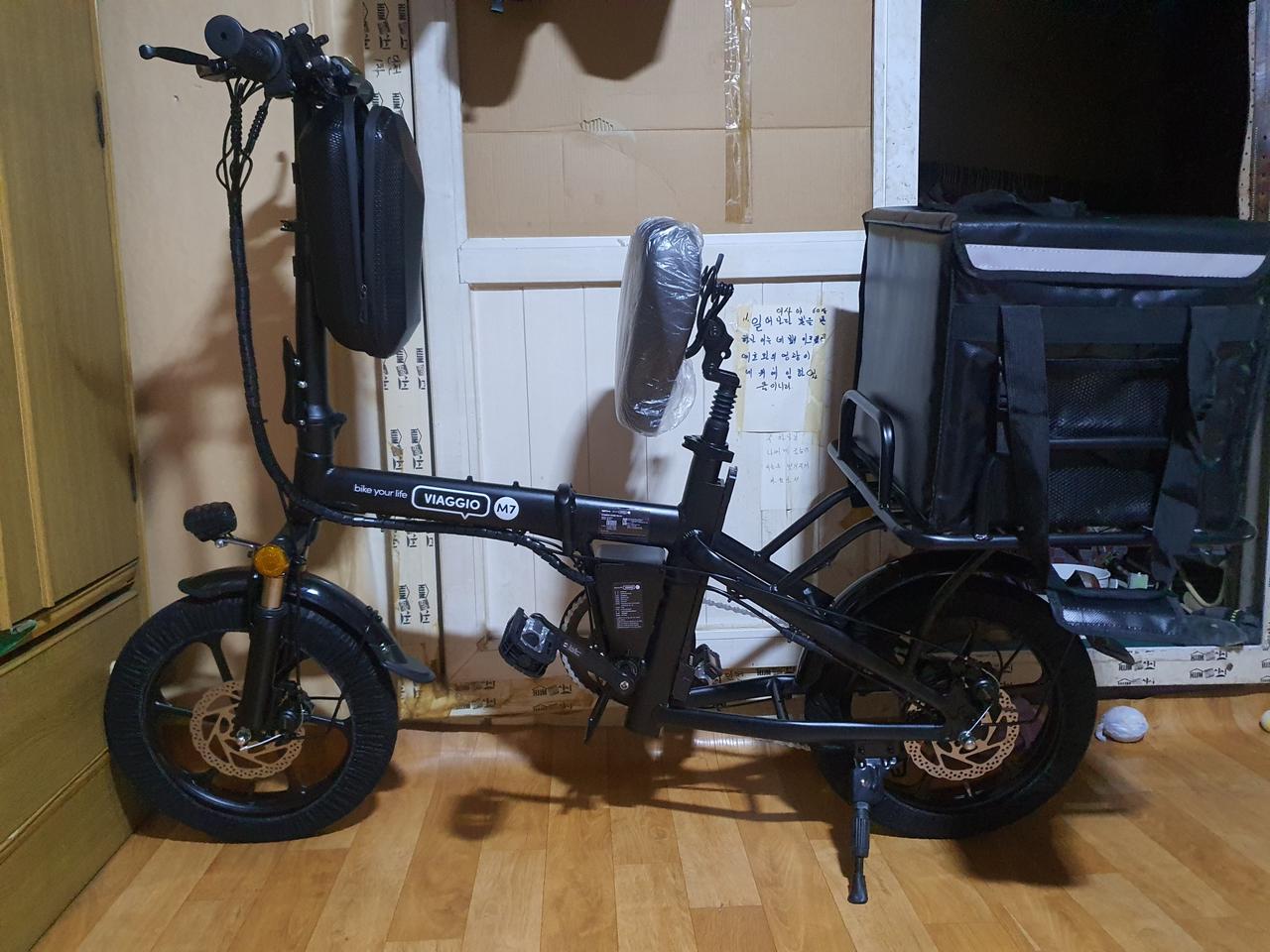 급판매 새제품 전기자전거 새제품(VIAGGIO M7)비아지오엠7 .120