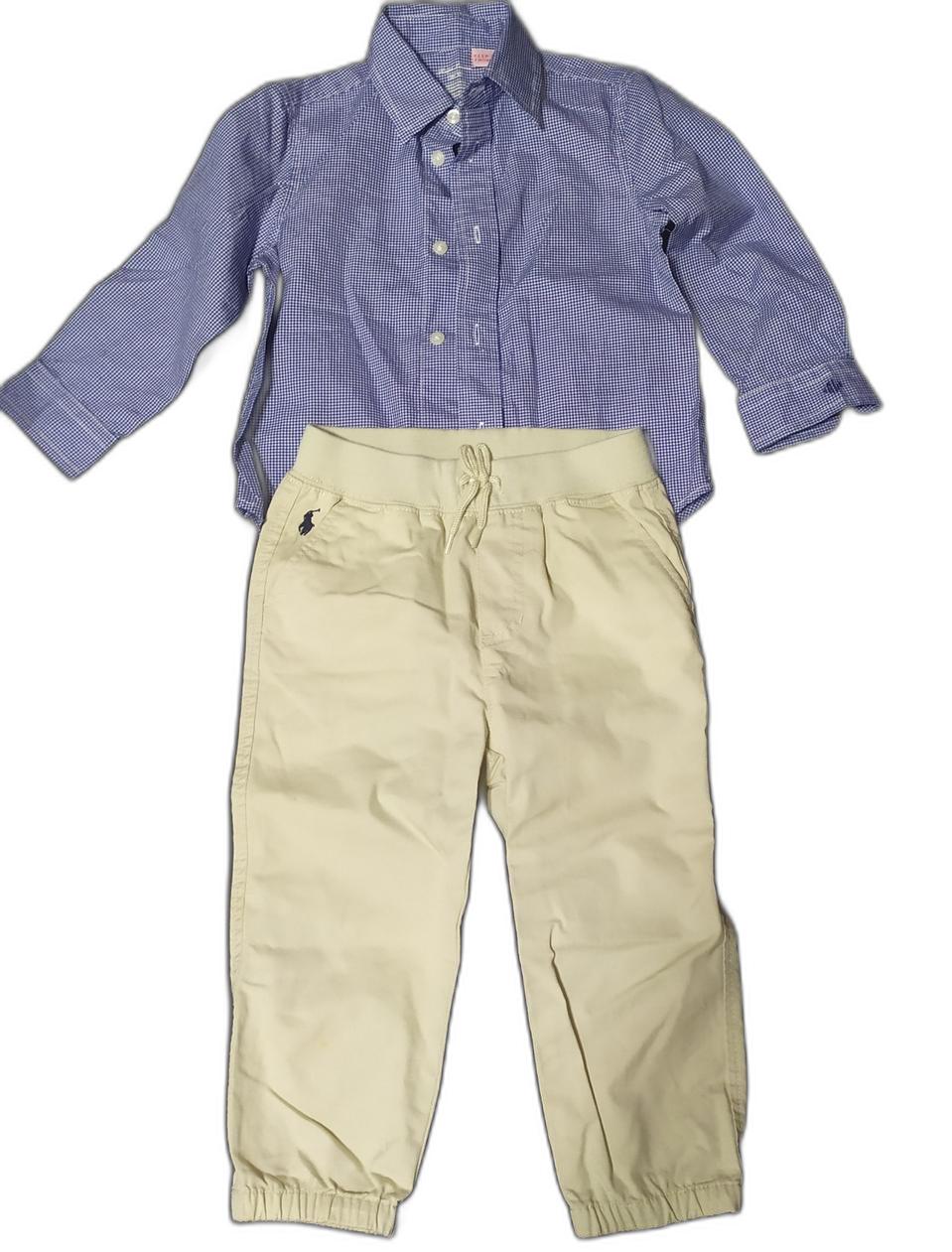 랄프로렌 키즈 셔츠/바지 세트