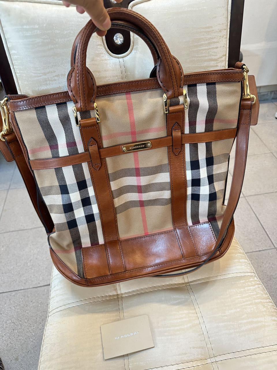 정품 버버리 가방 토트백 크로스백 가로36