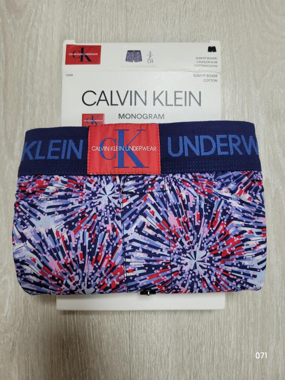 캘빈클라인 CK 언더웨어 슬림핏 박서 팬티 속옷