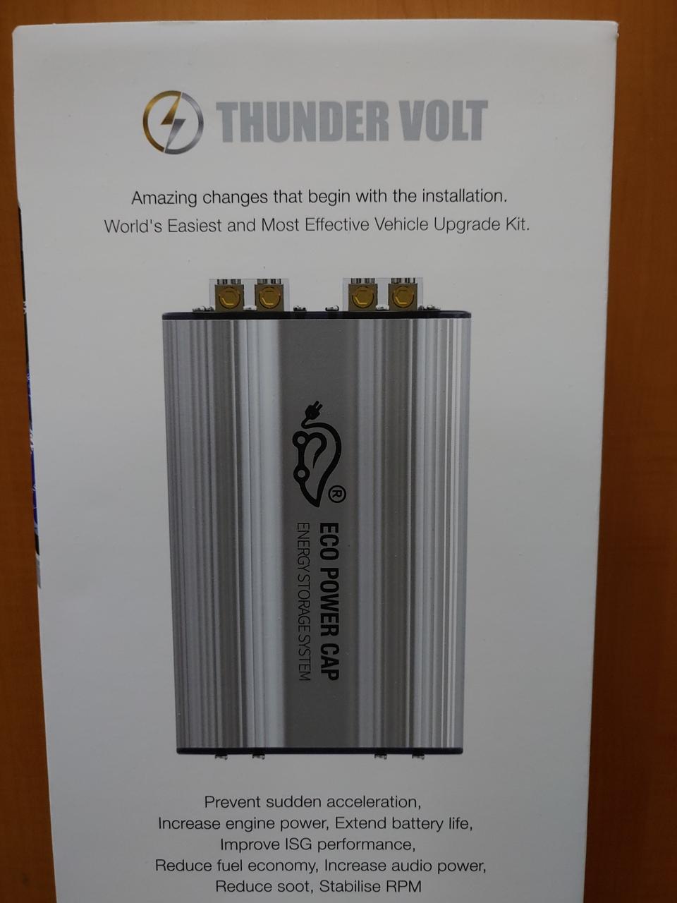 에코파워캡 썬더볼트 최신형 미개봉 새제품 새상품