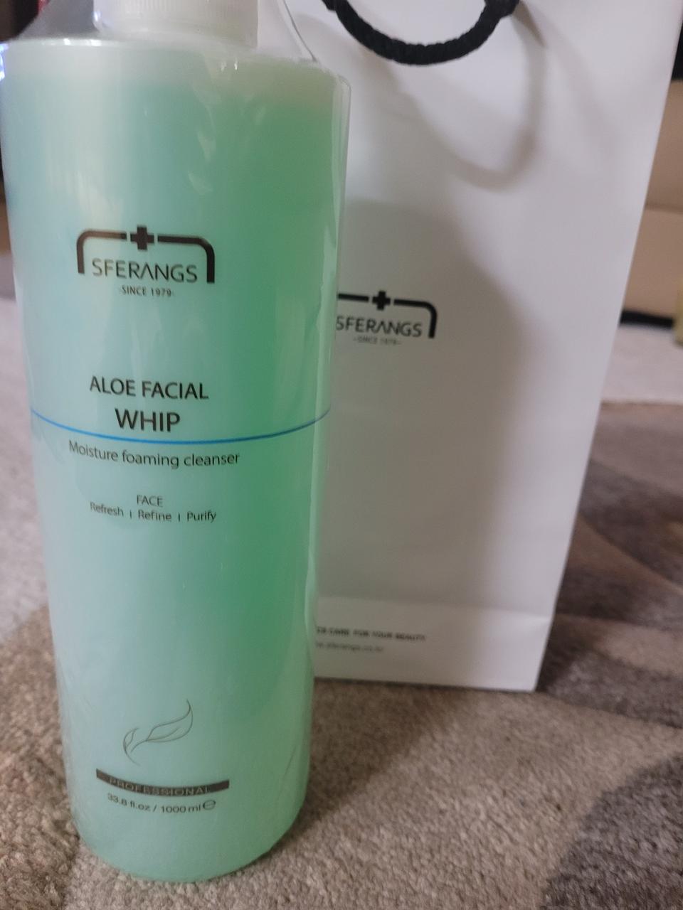 (폼클렌징)알로에 페이셜휩/+피부과전용/1000ml 대용량