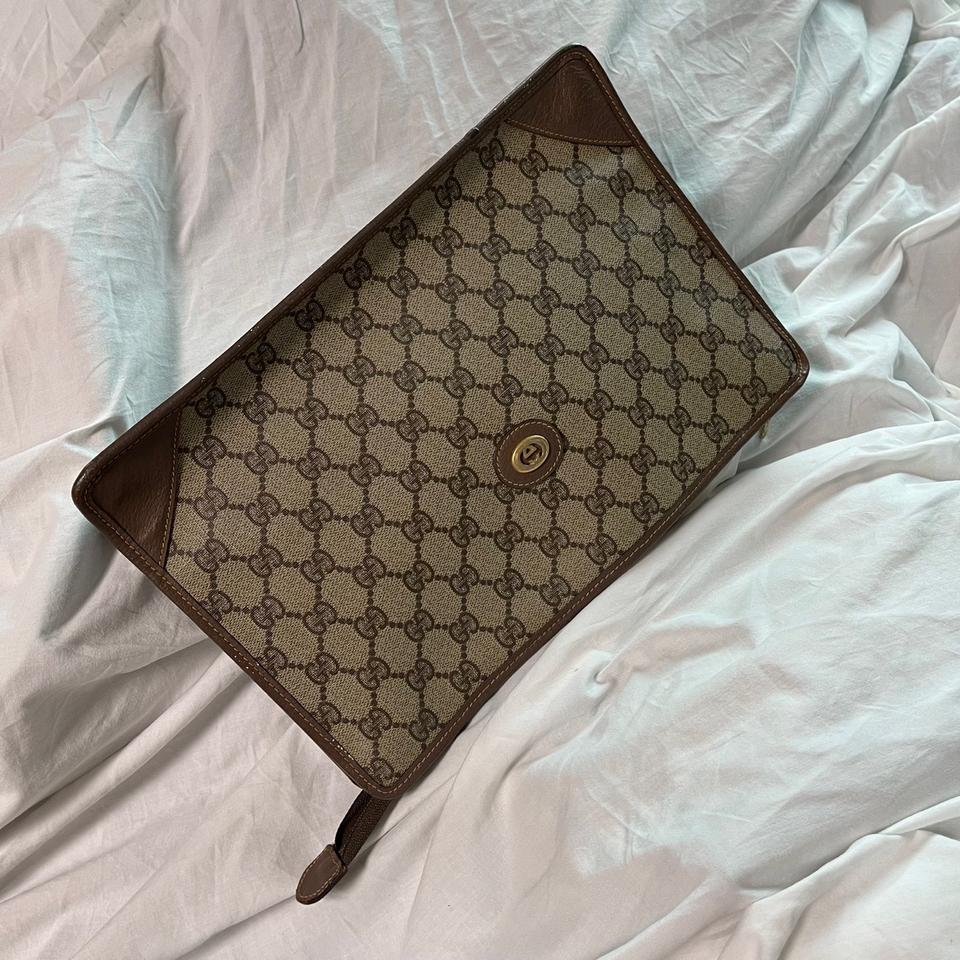 정품 구찌 수프림 클러치백 라지