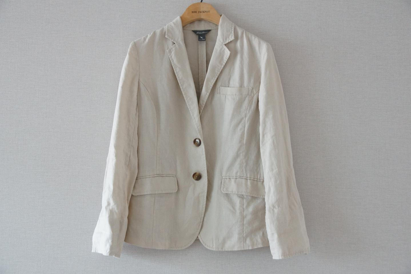 에디바우어 린넨 100% 여성 자켓 XS