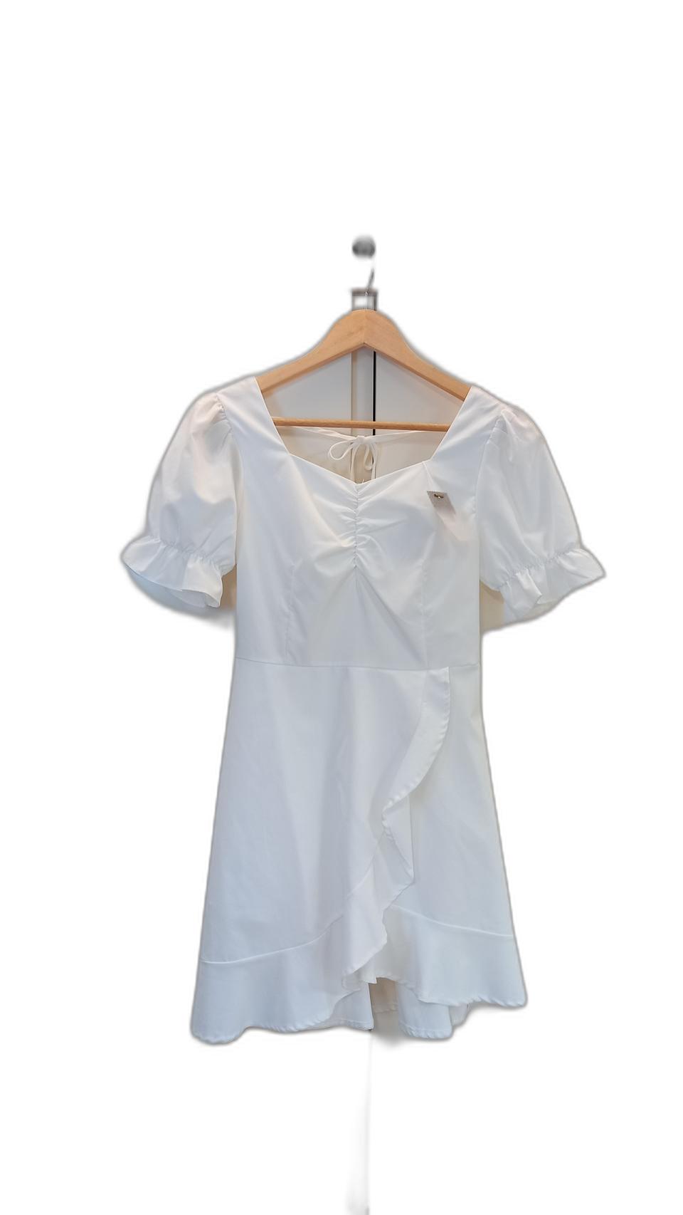 ♦택있는 새상품 화이트 여름 미니 원피스