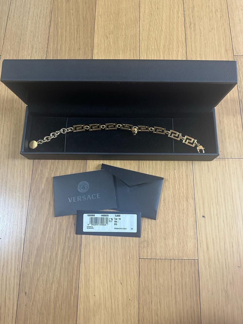 베르사체 금장 팔찌