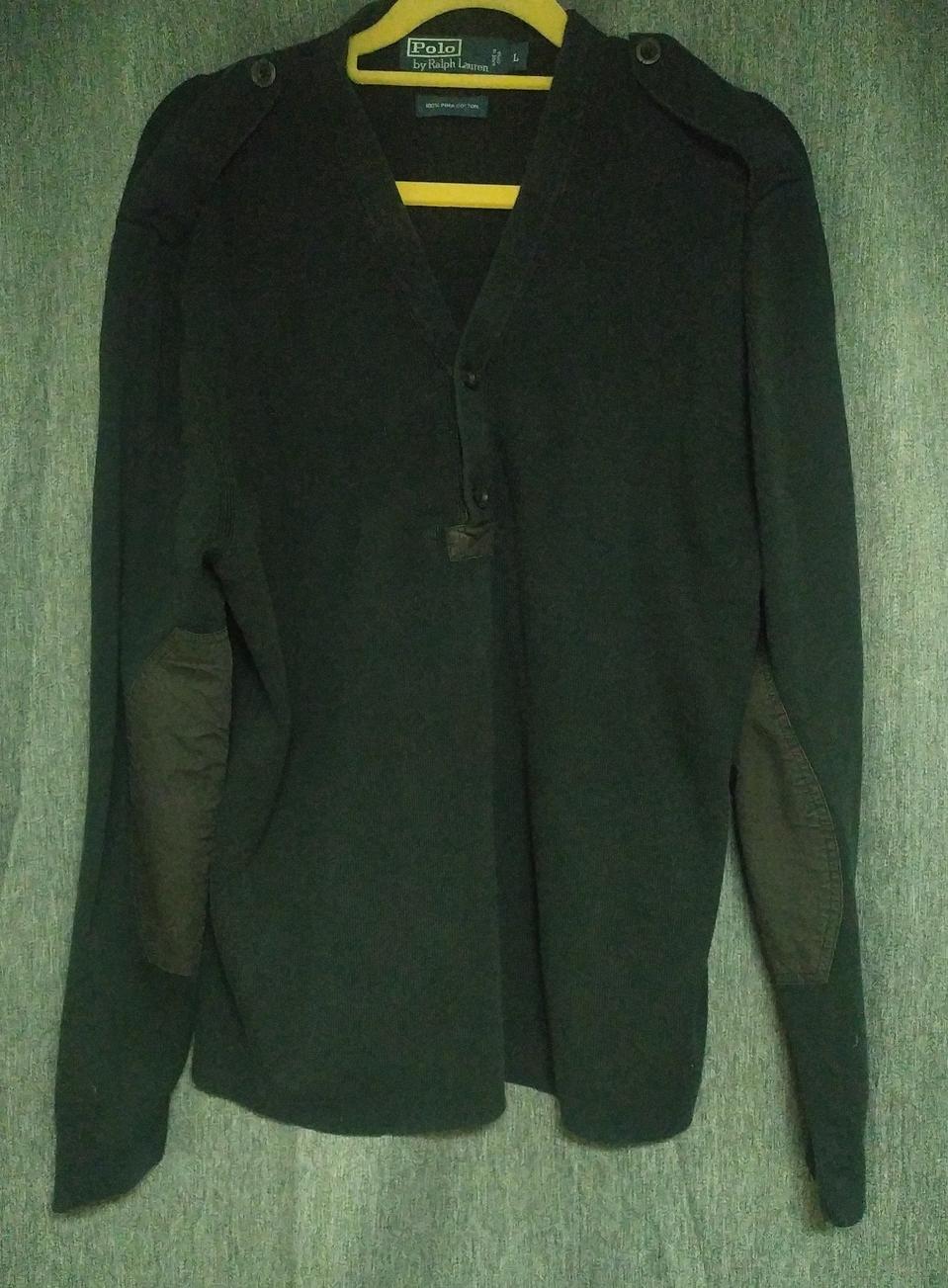 폴로 피마코튼 니트