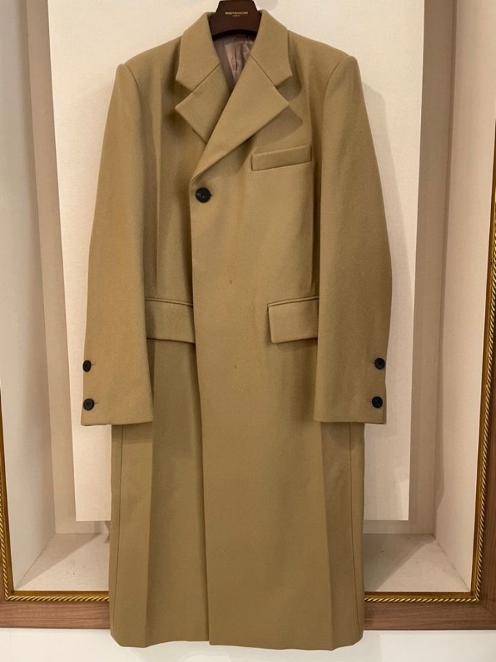 우영미 21fw 베이지 캐시미어 코트 50사이즈