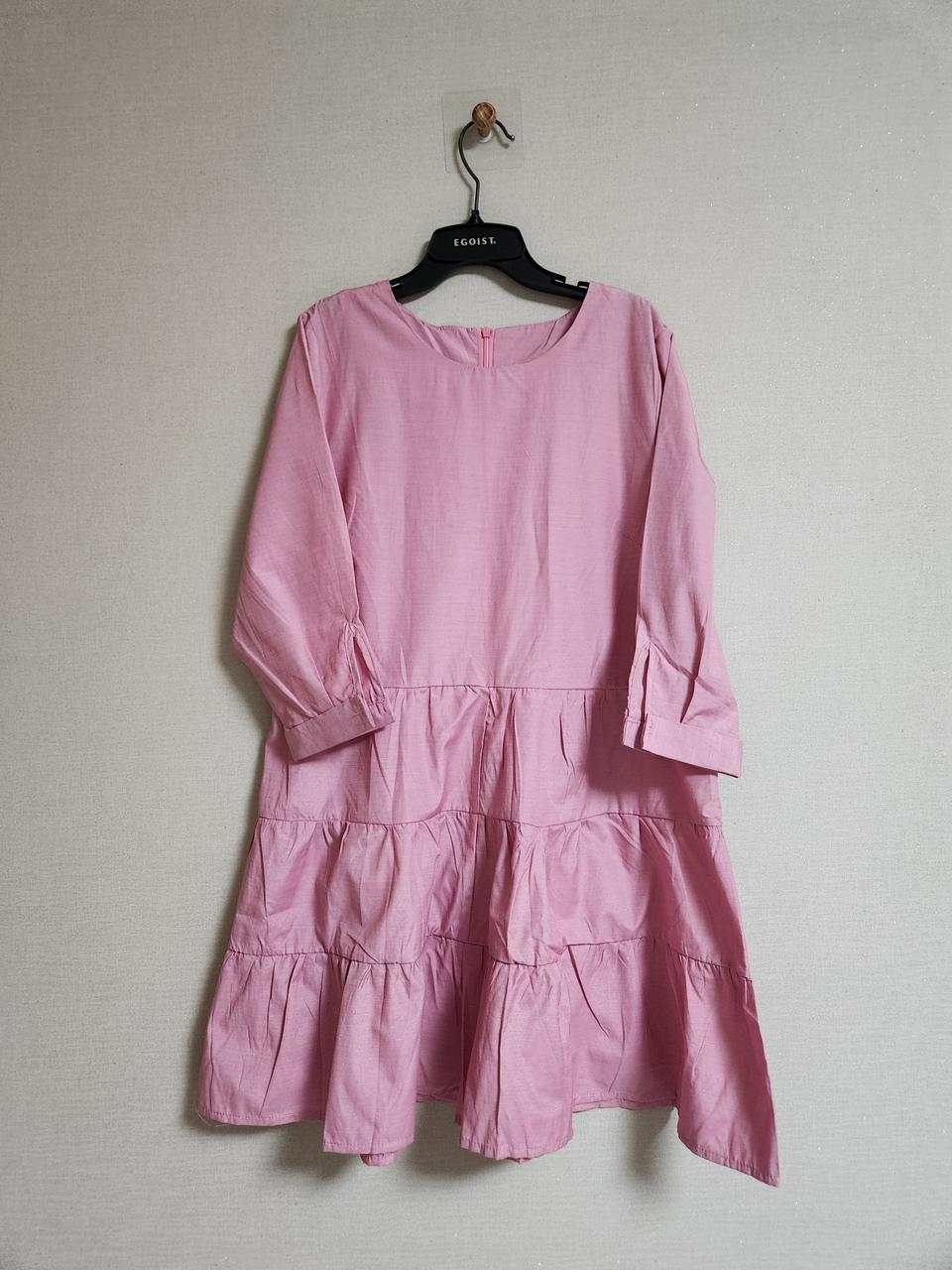 새상품 - 핑크 캉캉원피스st 점프수트