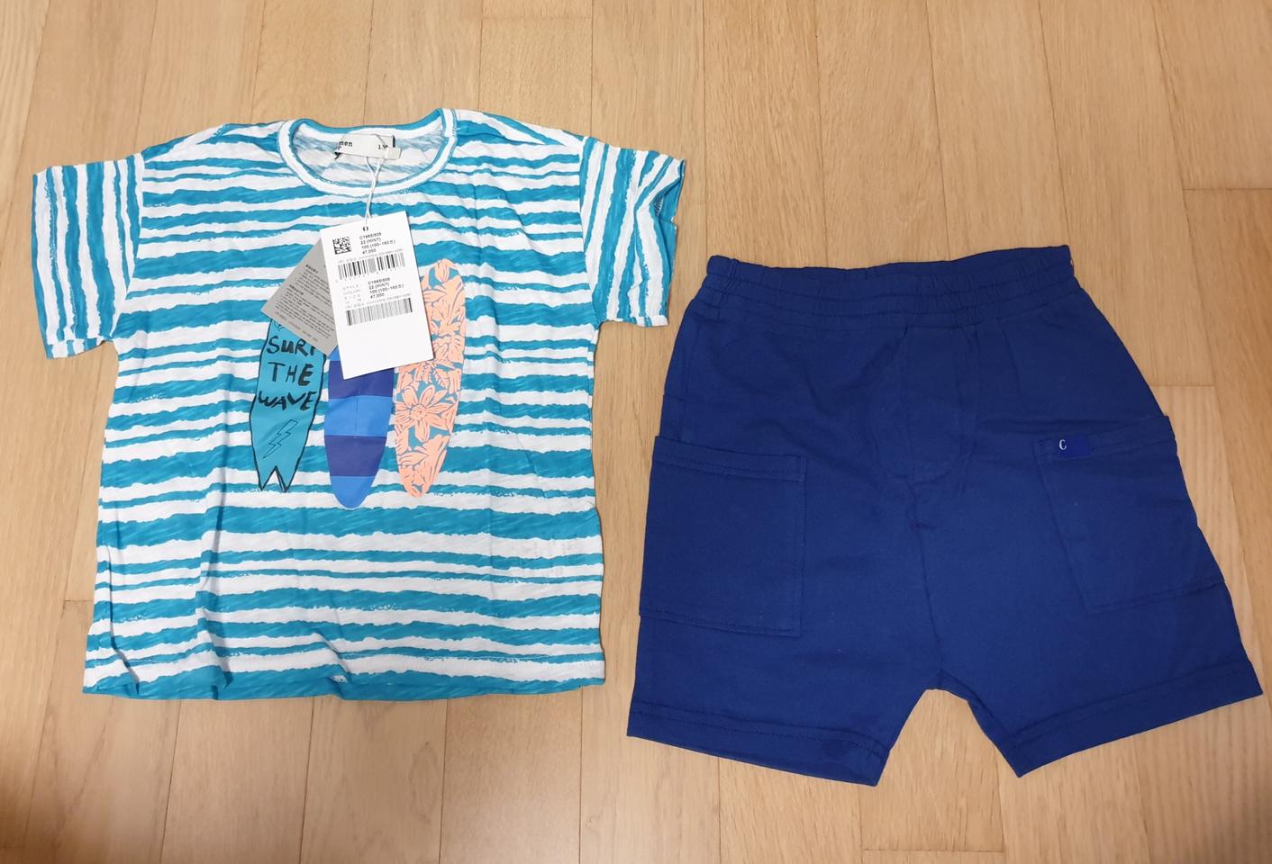 남자아이 여름상하복세트 사이즈 100