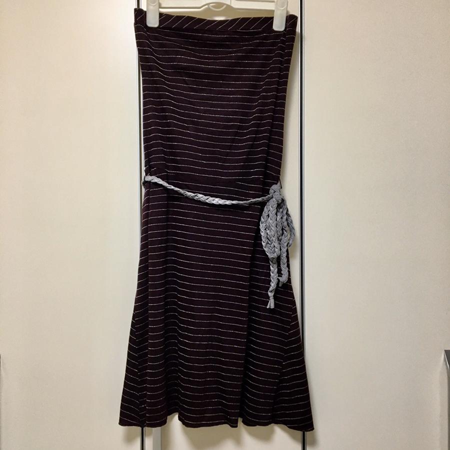 (새상품) 미국구입 델리아스 튜브탑 저지 원피스 55 S