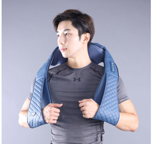 정가4.99 쿨거택포2.5 제대로시원한 무선 3단 목어깨안마기