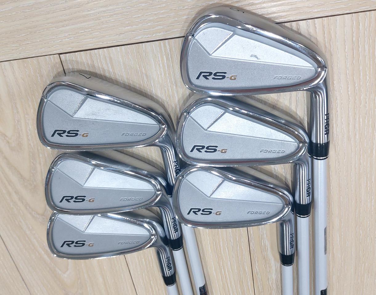 내림]남)정품PRGR RS-G FORGED카본6아이언 R (5~9,P)
