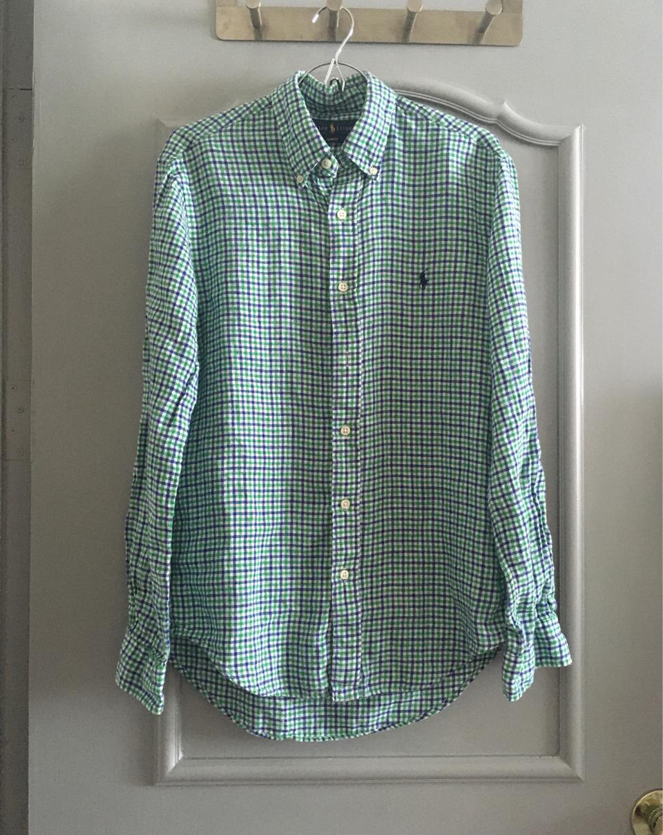 폴로 랄프로렌 린넨 셔츠 s