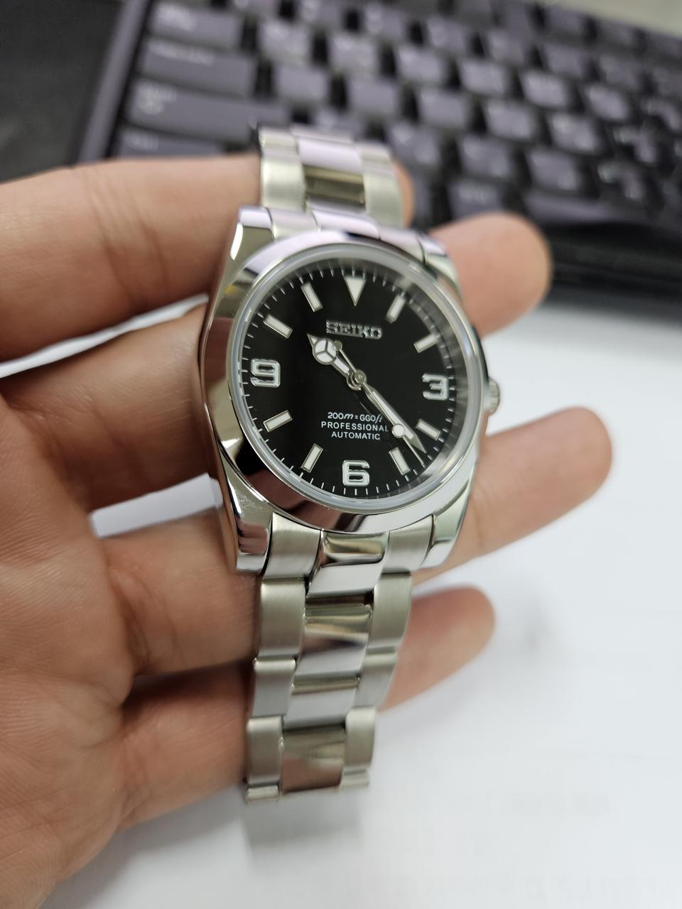 세이코 커스텀 MOD 익스 오토매틱 시계