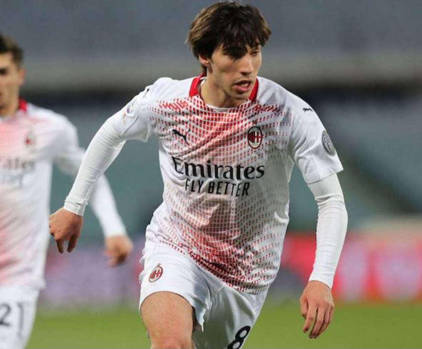 [XL] AC밀란 20-21 어웨이 토날리 마킹 져지 유니폼