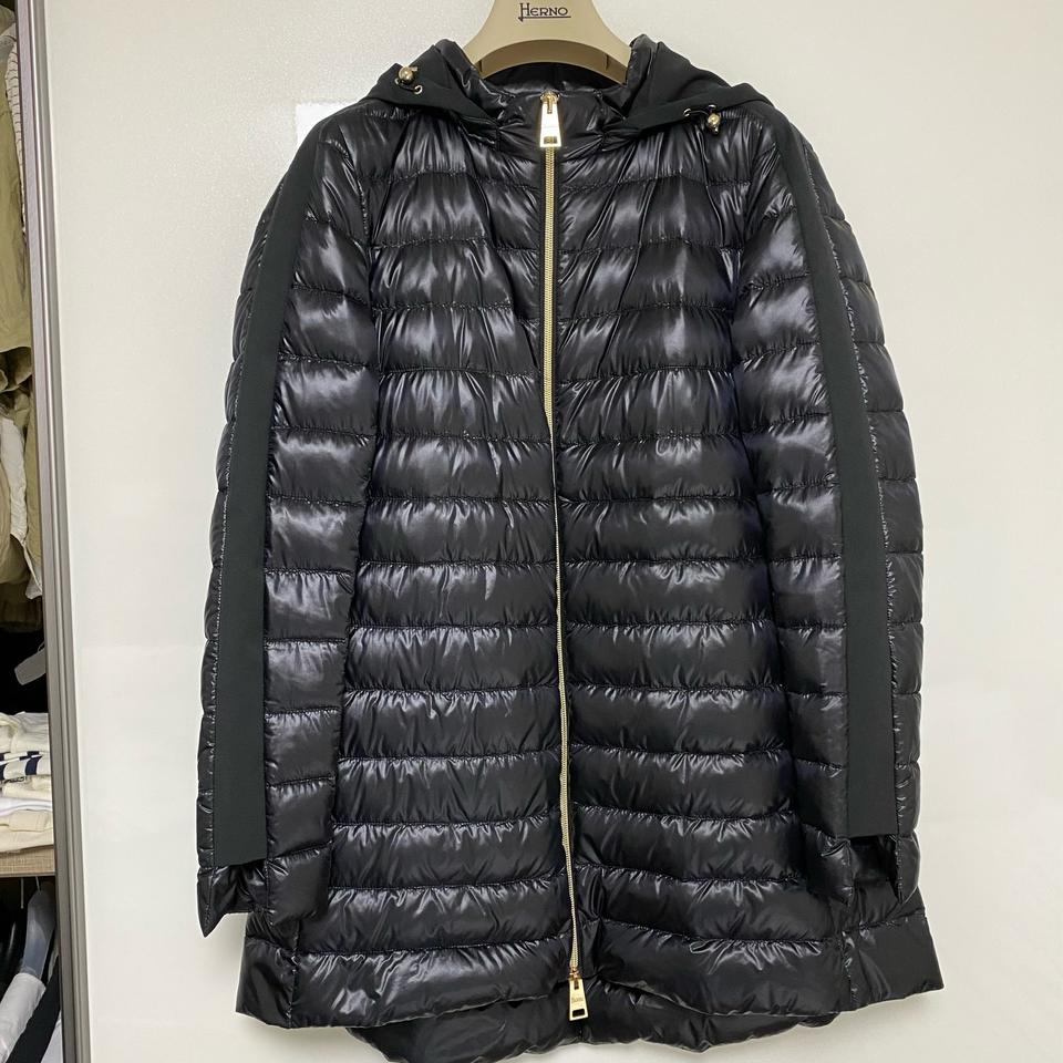 HERNO 에르노 블랙 경량 패딩