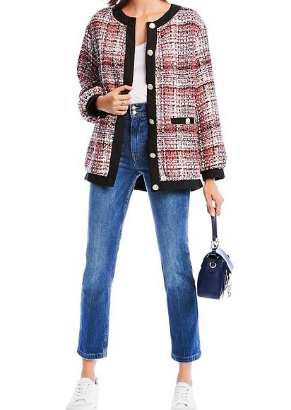 L I N I 트위드 재킷