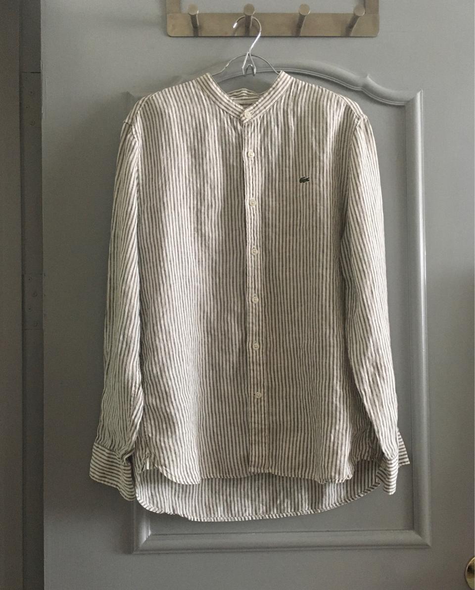 라코스테 린넨 셔츠 40사이즈