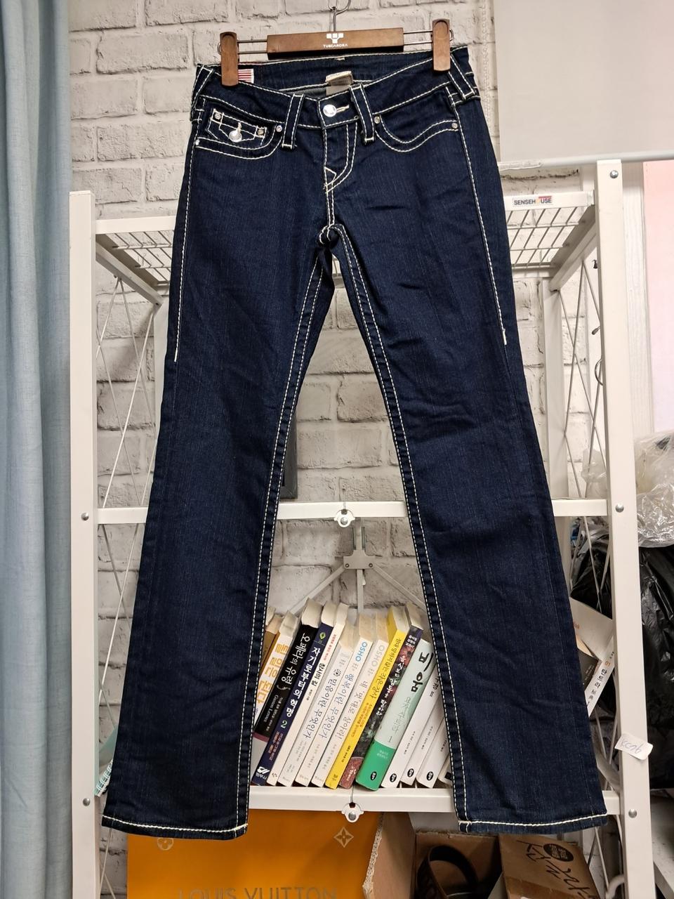 트루릴리전 여성청바지 데님 진 DISCO 빌리 big T 크리스탈(26)