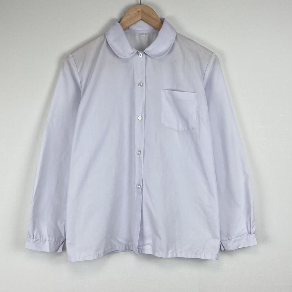 연퍼플 셔츠 빈티지 구제 a331