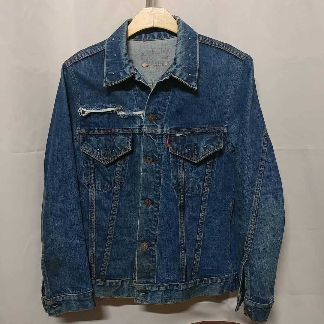 빈티지 리바이스 80년대 타입3 빅E 데님 트러커 자켓