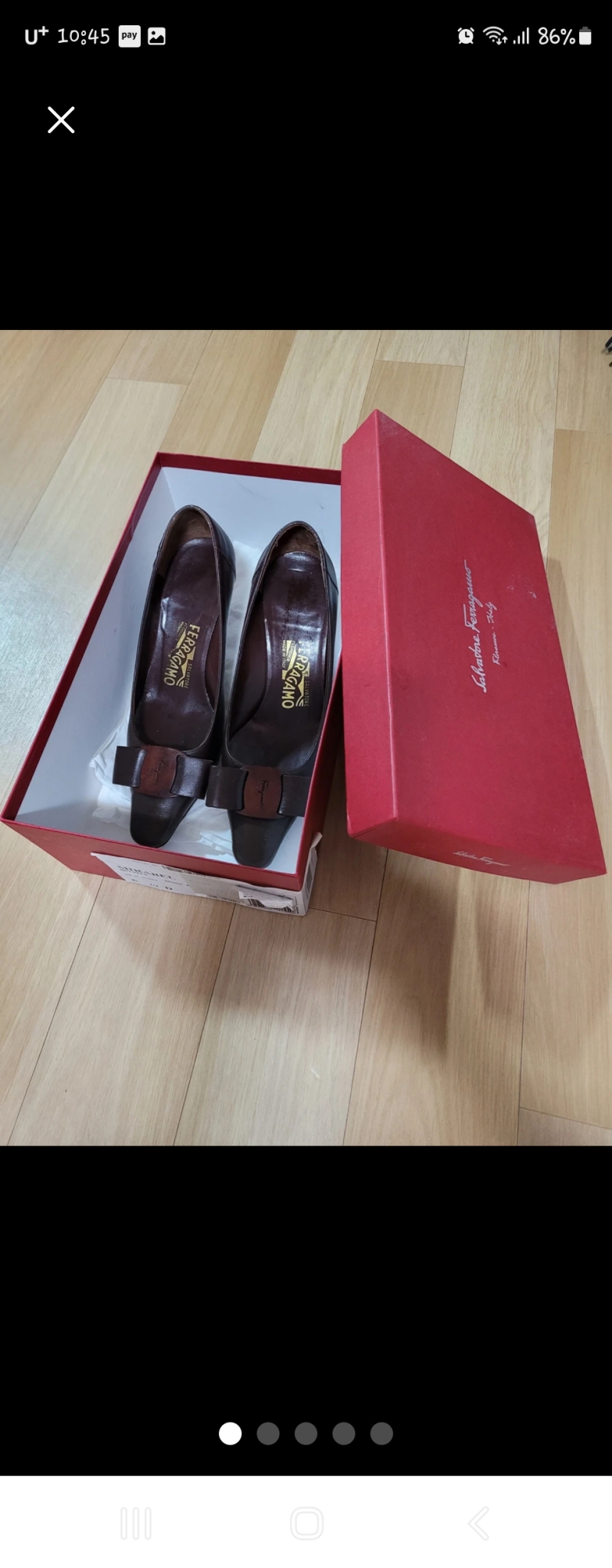 정품 페레가모구두