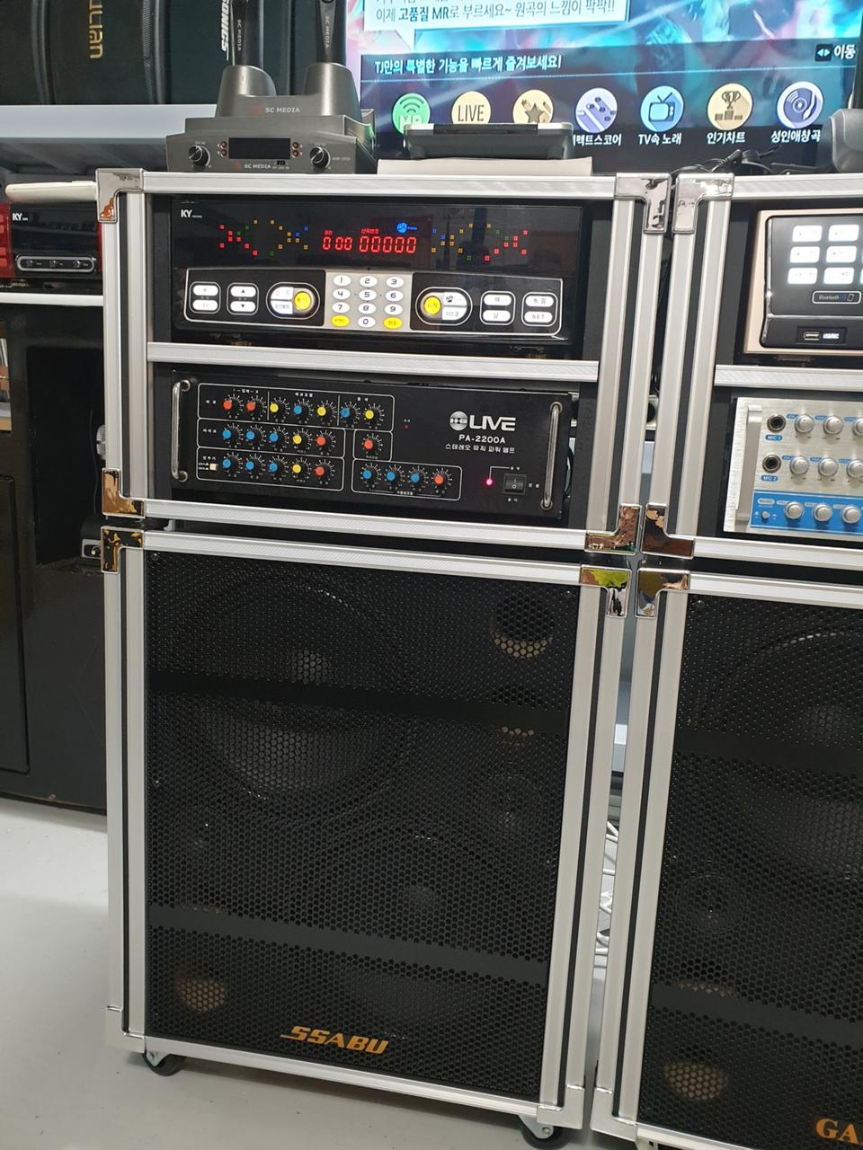 금영이동식노래방기계