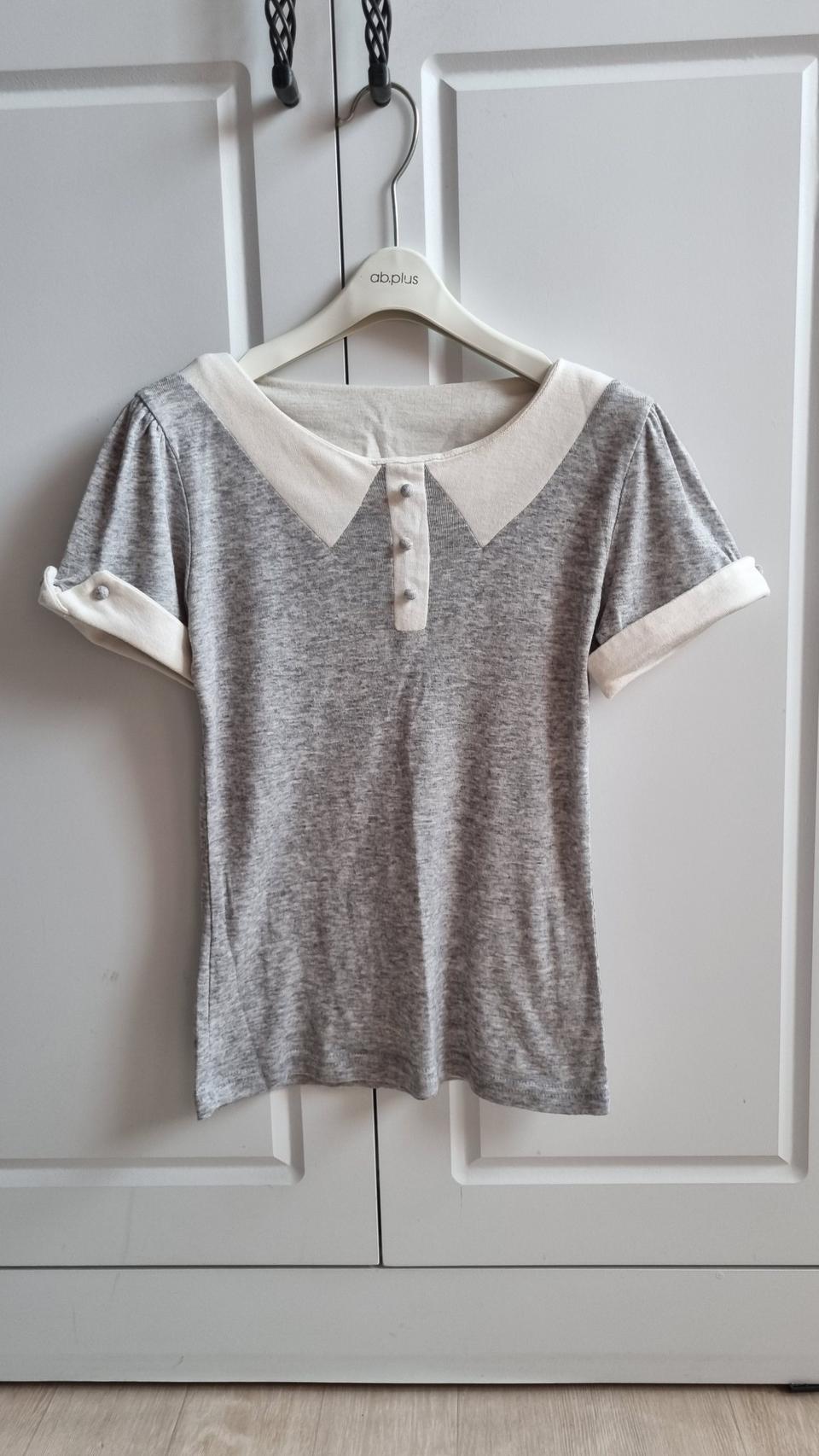 텐센  반팔티 니트