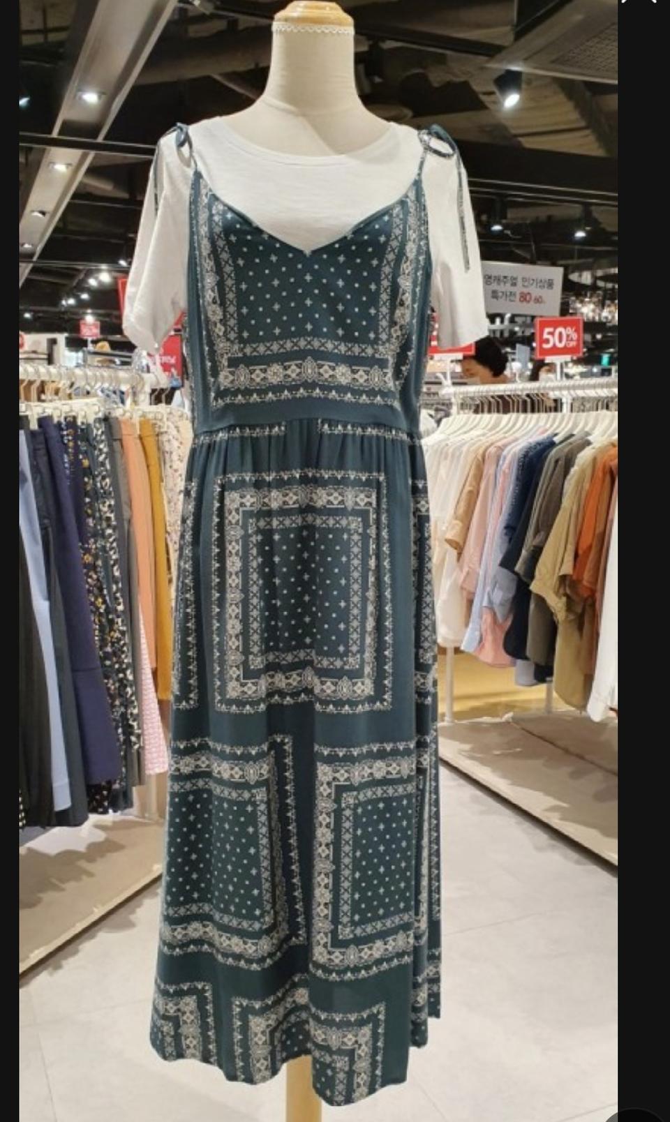 리스트 뷔스티에 원피스 새거