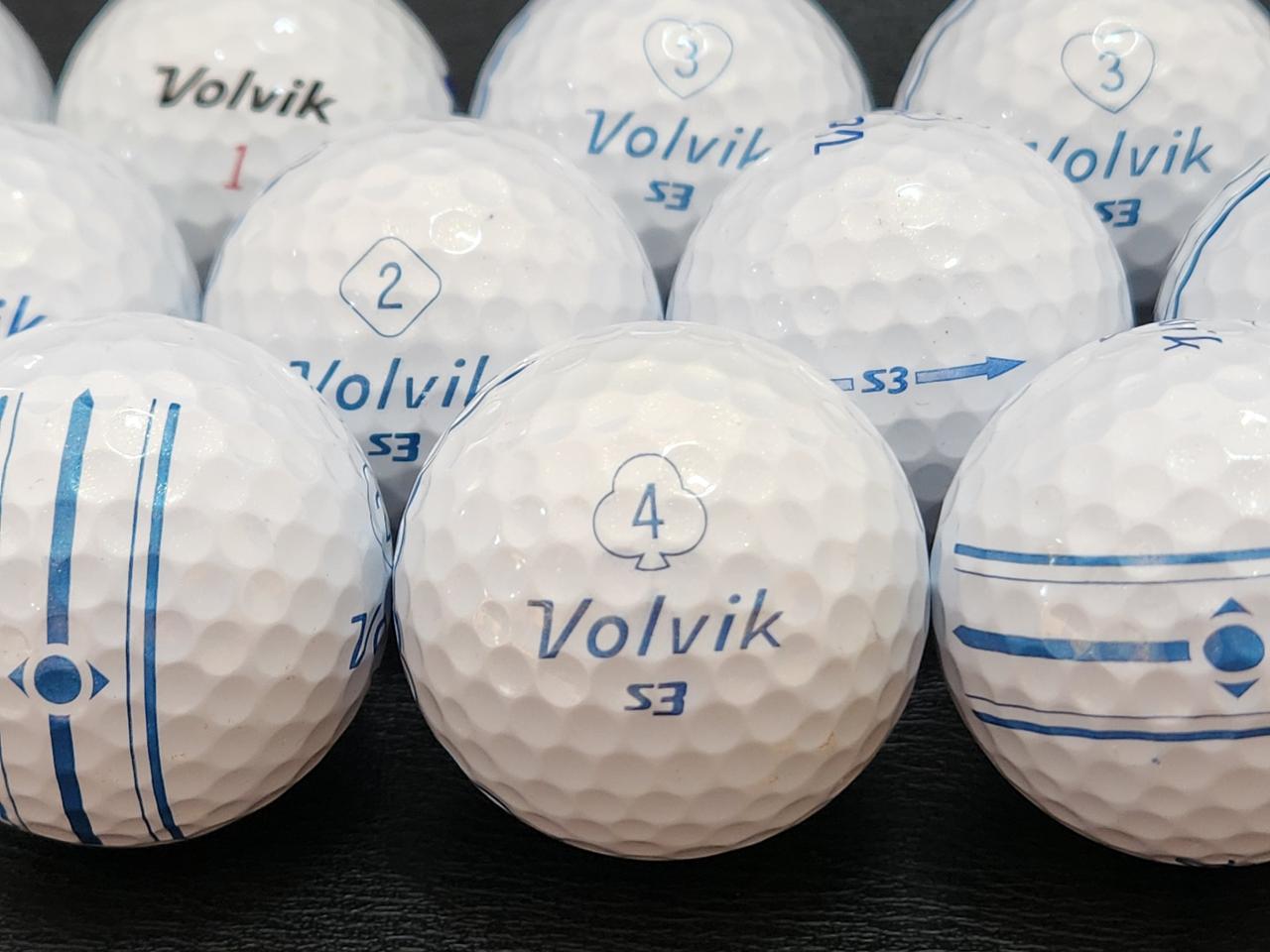볼빅 S3 3피스 우레탄커버 A+급 로스트볼 24개 골프공 무료배송