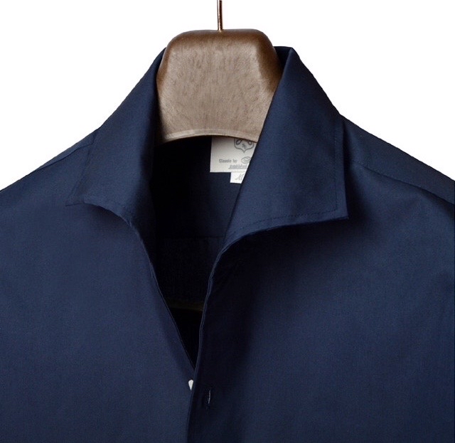 이탈리안 카라 셔츠 네이비