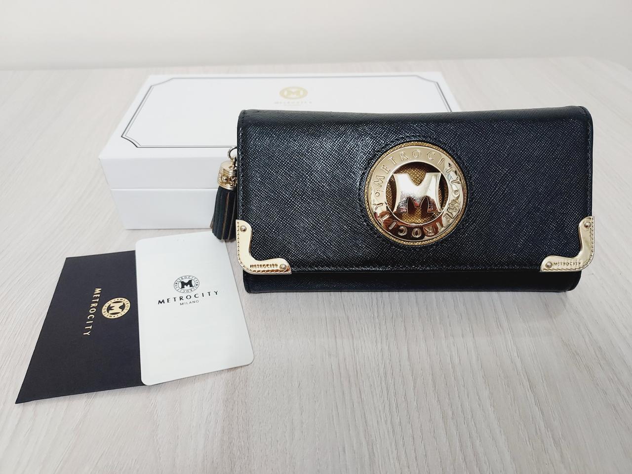 (보증서 포함)메트로시티 장지갑