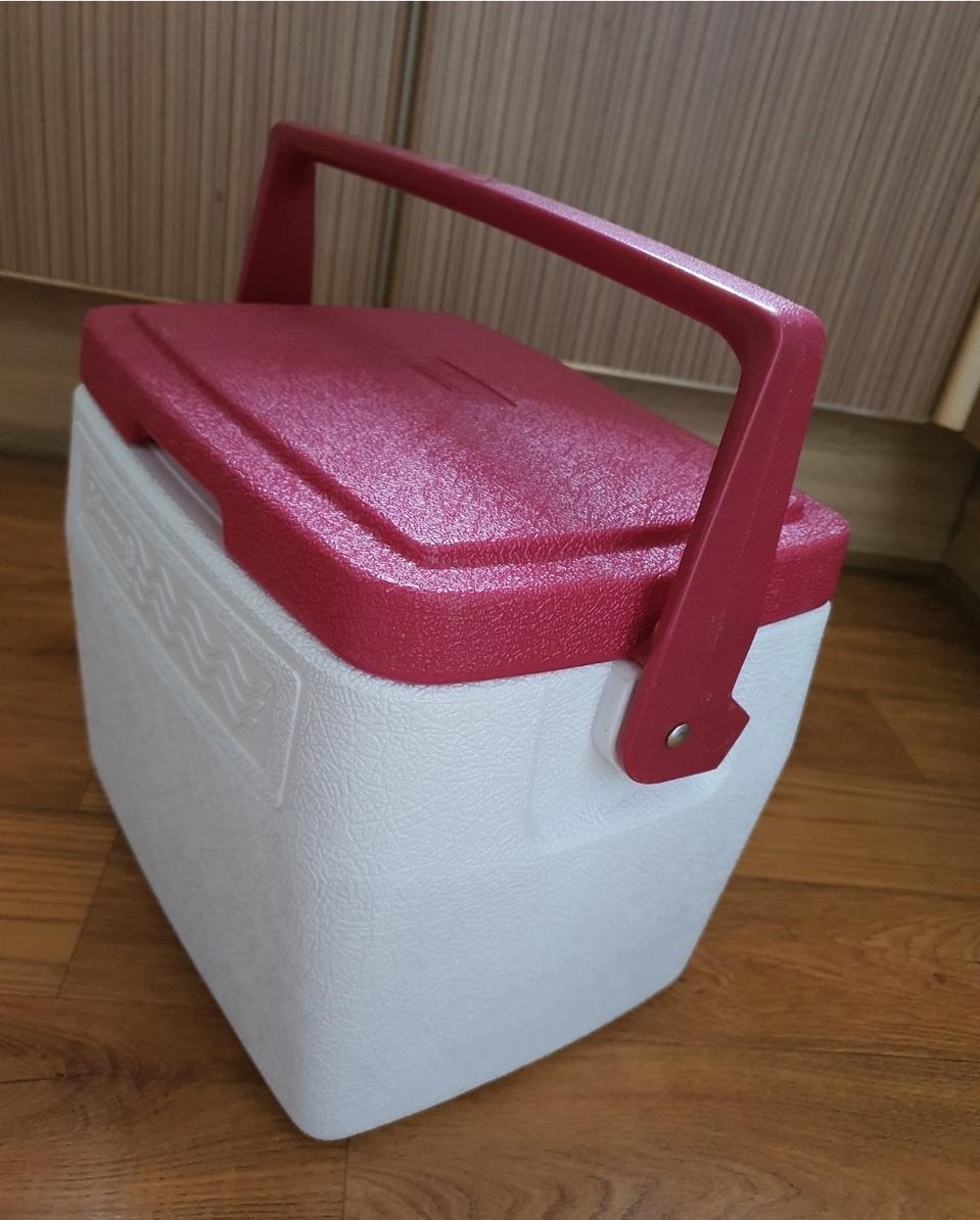 콜맨소형아아스박스30x22x24cm튼튼.견고.예쁨손잡이편함2만4천원그외덤