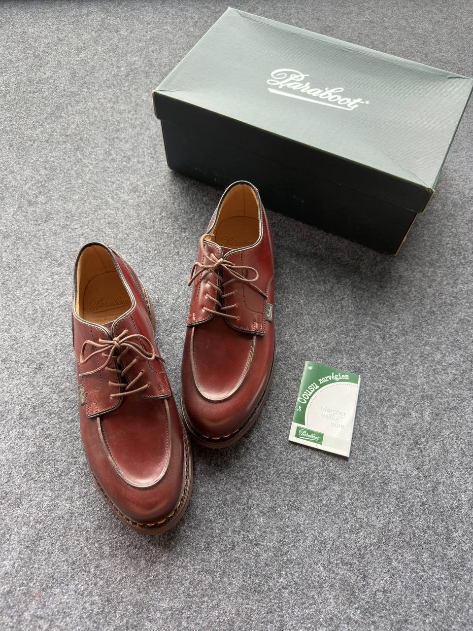 파라부트 샴보드 코도반 버건디 6.5(255)사이즈 [새제품]