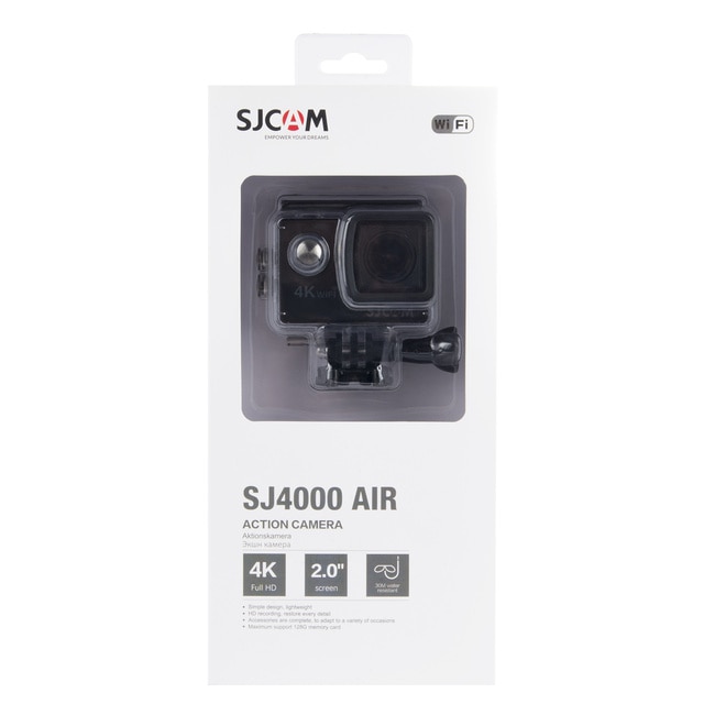 SJCAM 액션캠 SJ4000 AIR 블랙 4K 30FPS카메라[새제품]