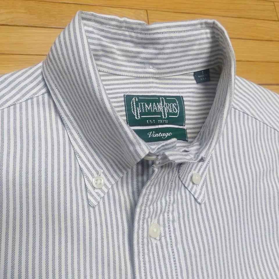 깃먼 빈티지 - 스트라이프 옥스포드 셔츠 S (95-100)