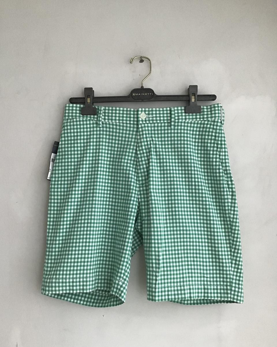 폴로 랄프로렌 - 그린 깅엄체크 쇼츠 (31)