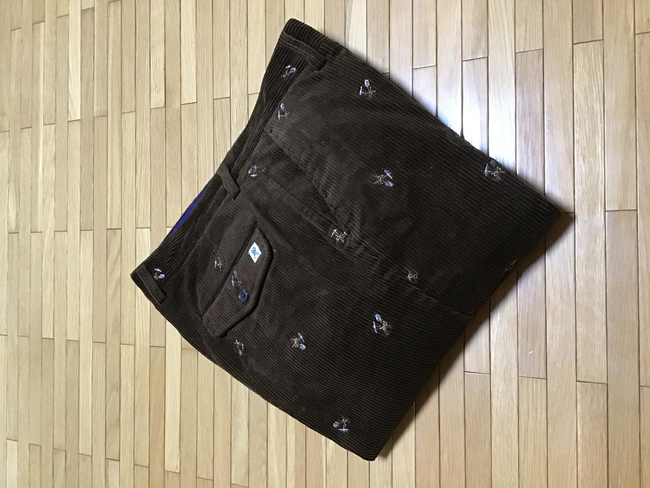 빈폴 - 콜렉터 라인 브라운 자수 코듀로이 팬츠 82(32)