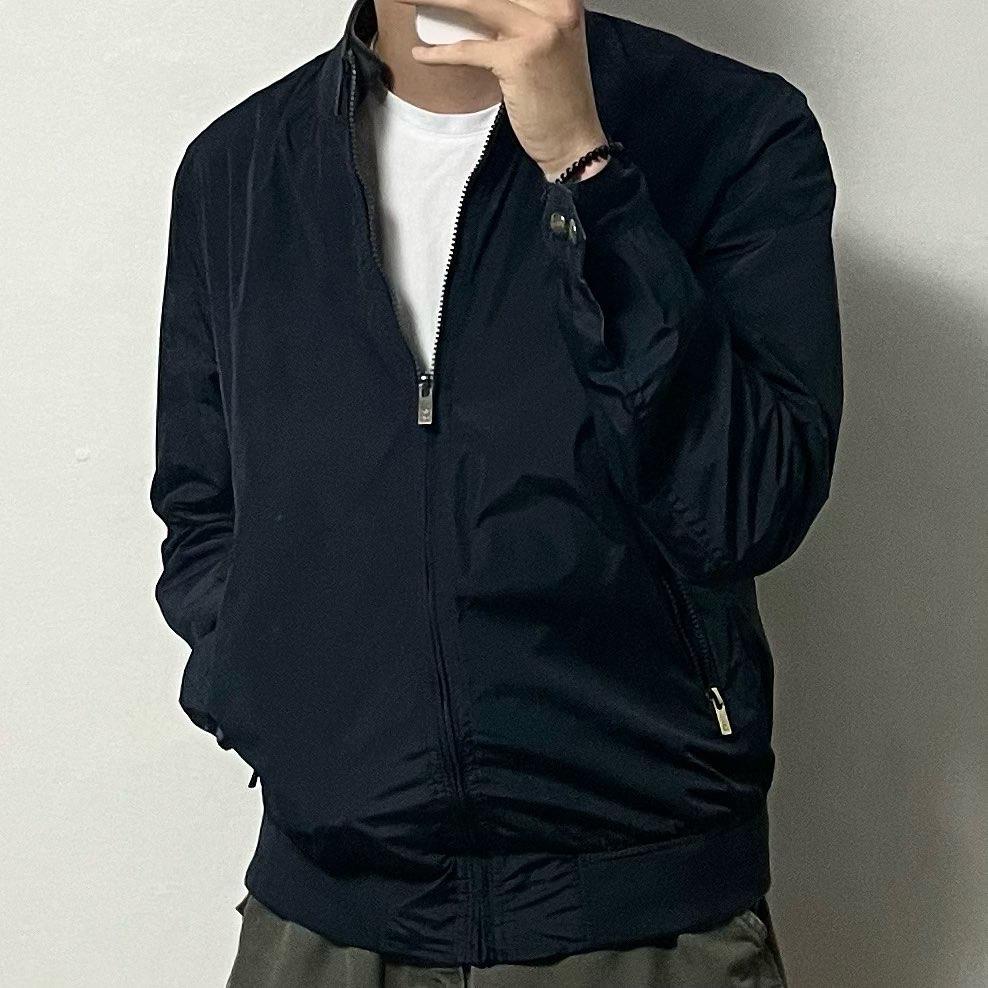 마시모두띠 리버시블 양면 블루종